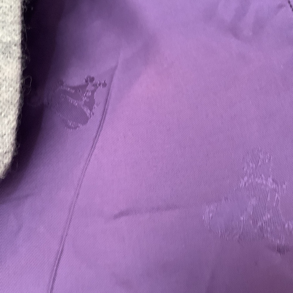 Unique blazer with purple lining. - Picture 3 of 5